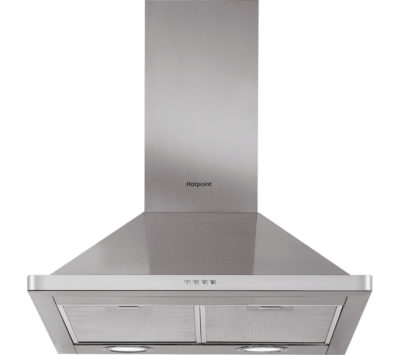 HOTPOINT  PHPN6.4FAMX Chimney Cooker Hood - Stainless Steel